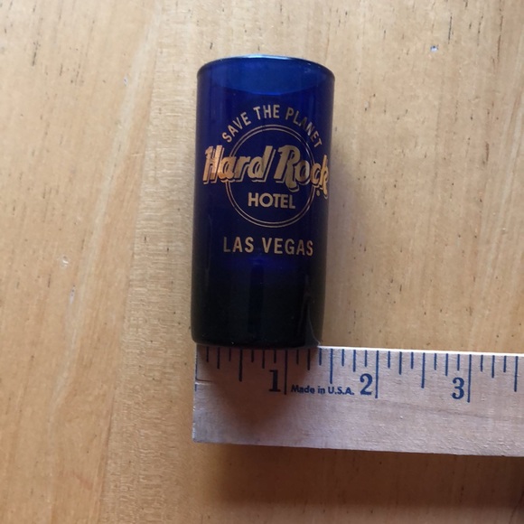 NWOT Hard Rock Hotel LasVegas shot glasses, Set of 4 - Picture 6 of 8